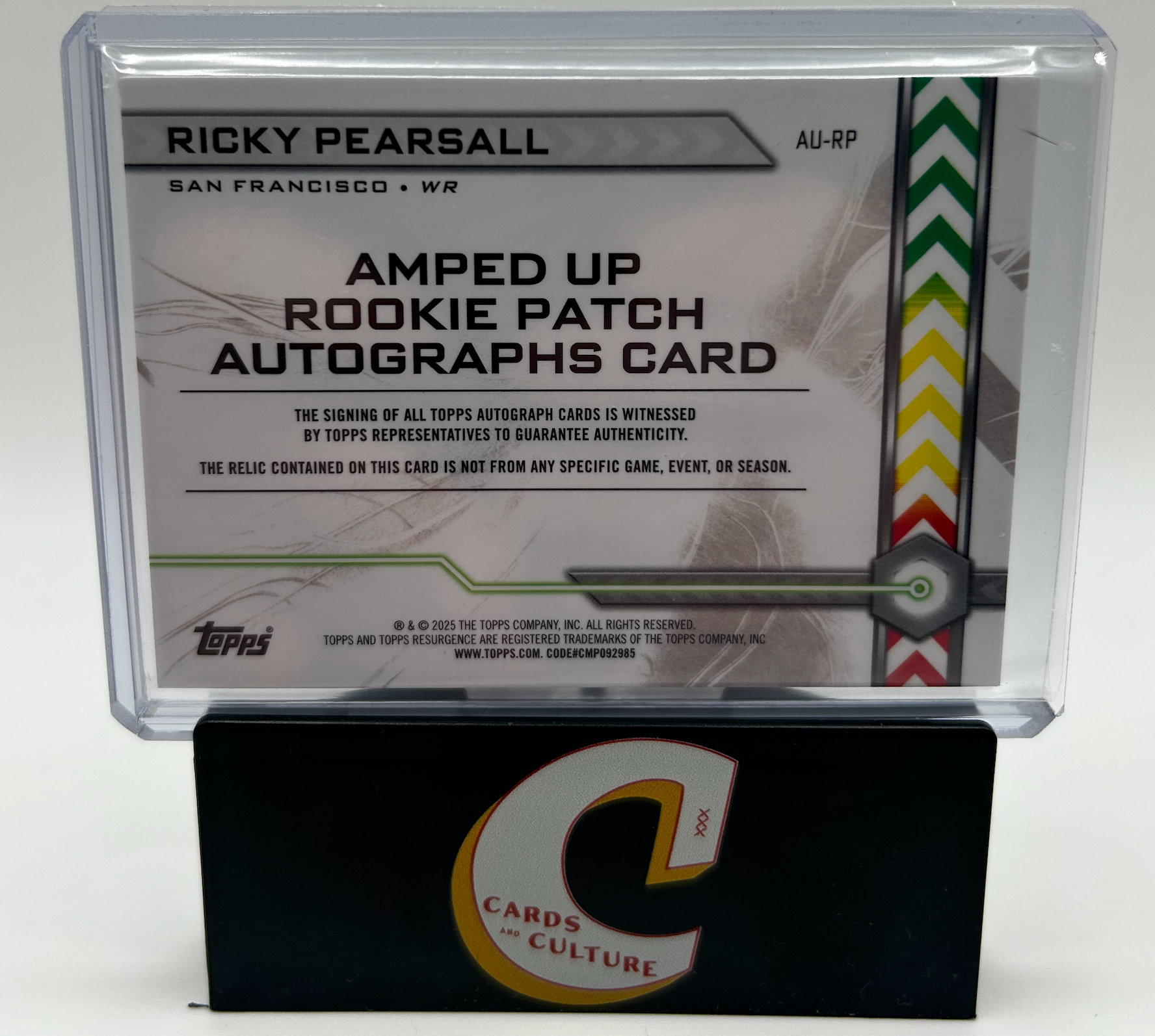 2024 Topps Resurgence Ricky Pearsall RPA Gold /50