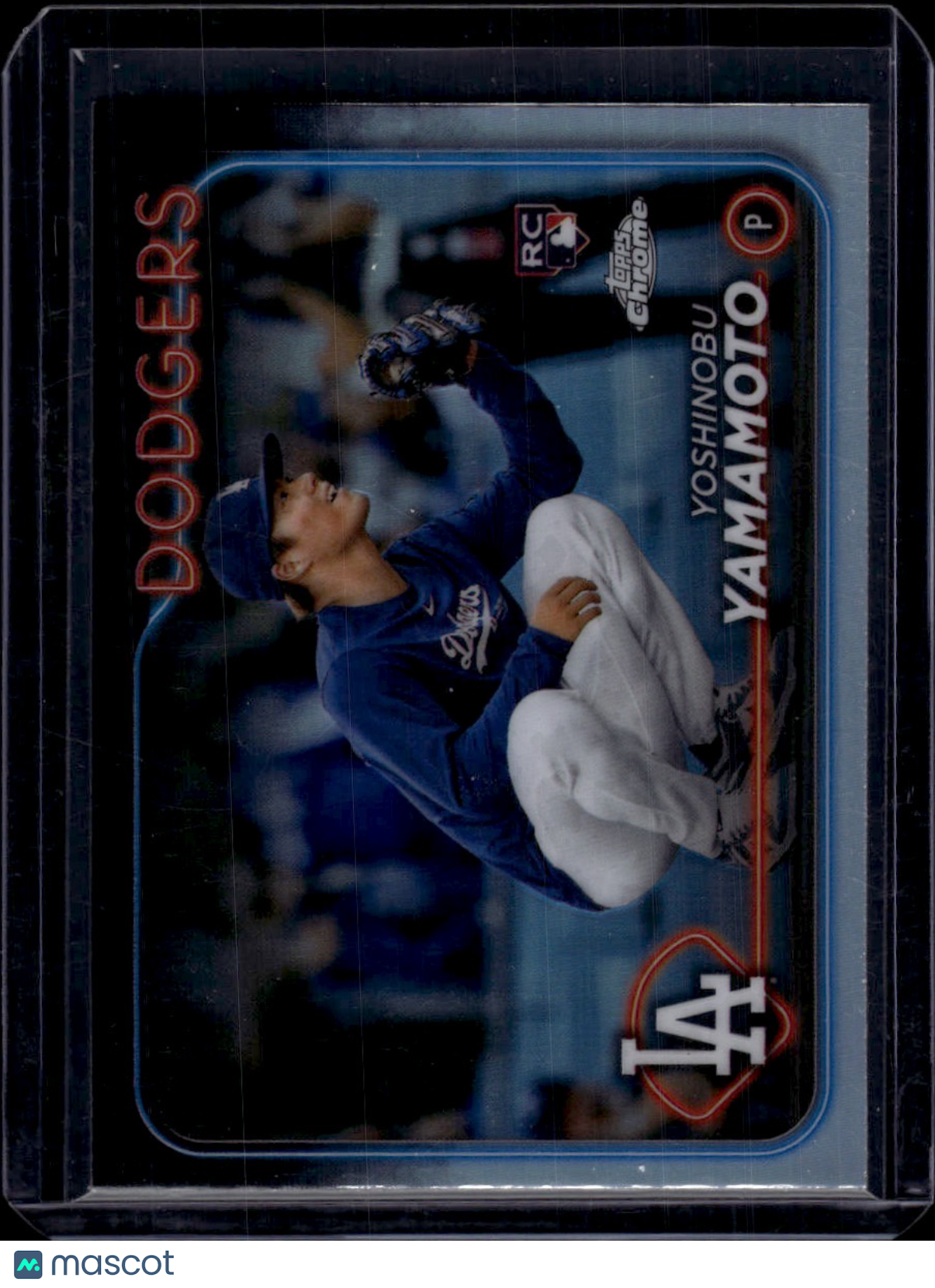 2024 Topps Chrome Yoshinobu Yamamoto RC