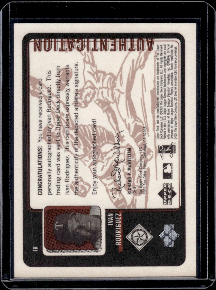 1999 Upper Deck Retro Inkredible Ivan Rodriguez