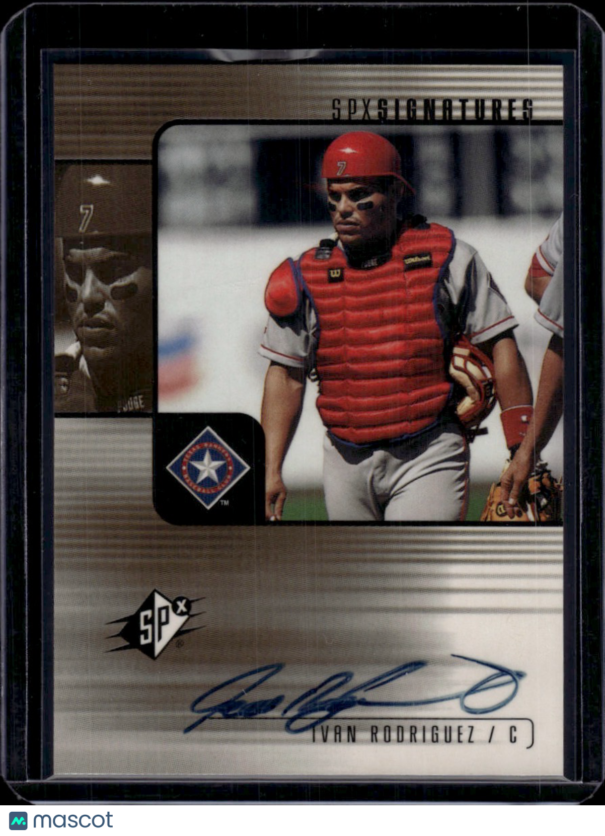 2000 Upper Deck SPx Signatures Ivan Rodriguez /