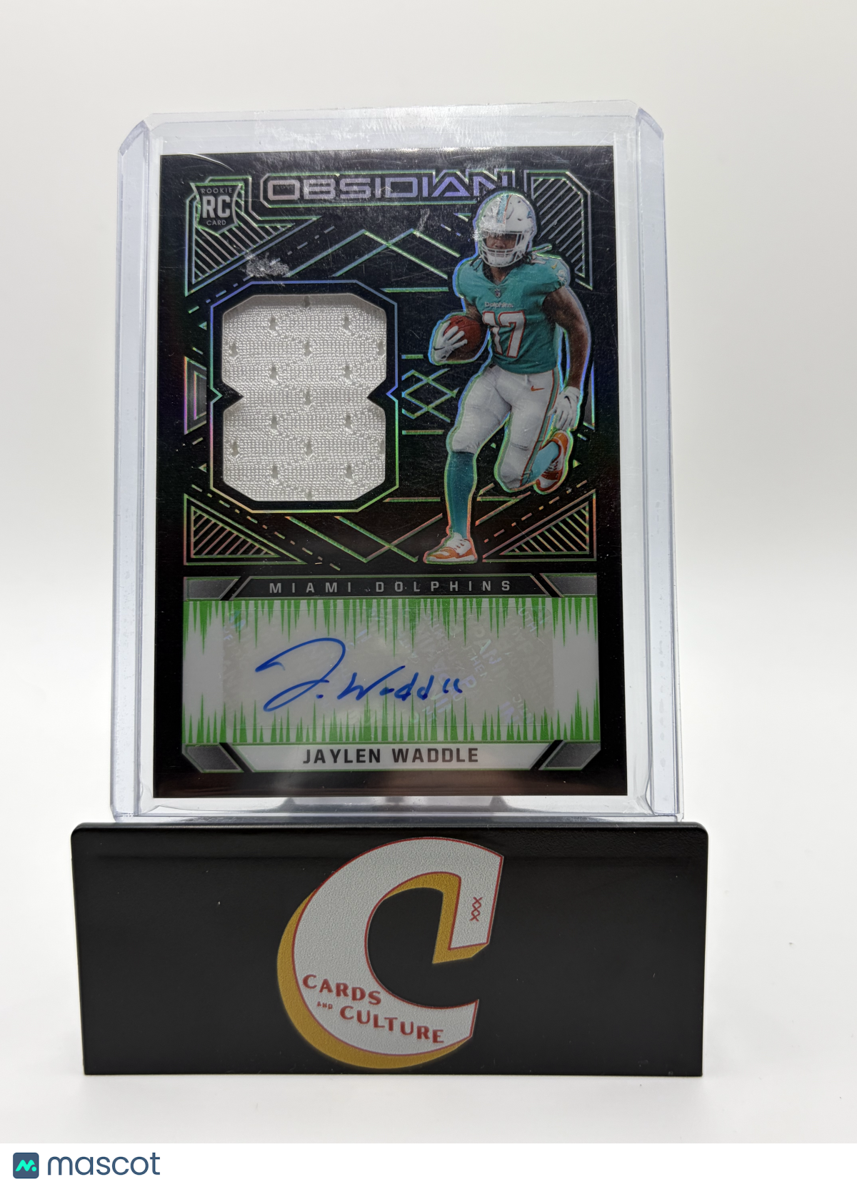 2021 Panini Obsidian Jaylen Waddle RPA /50