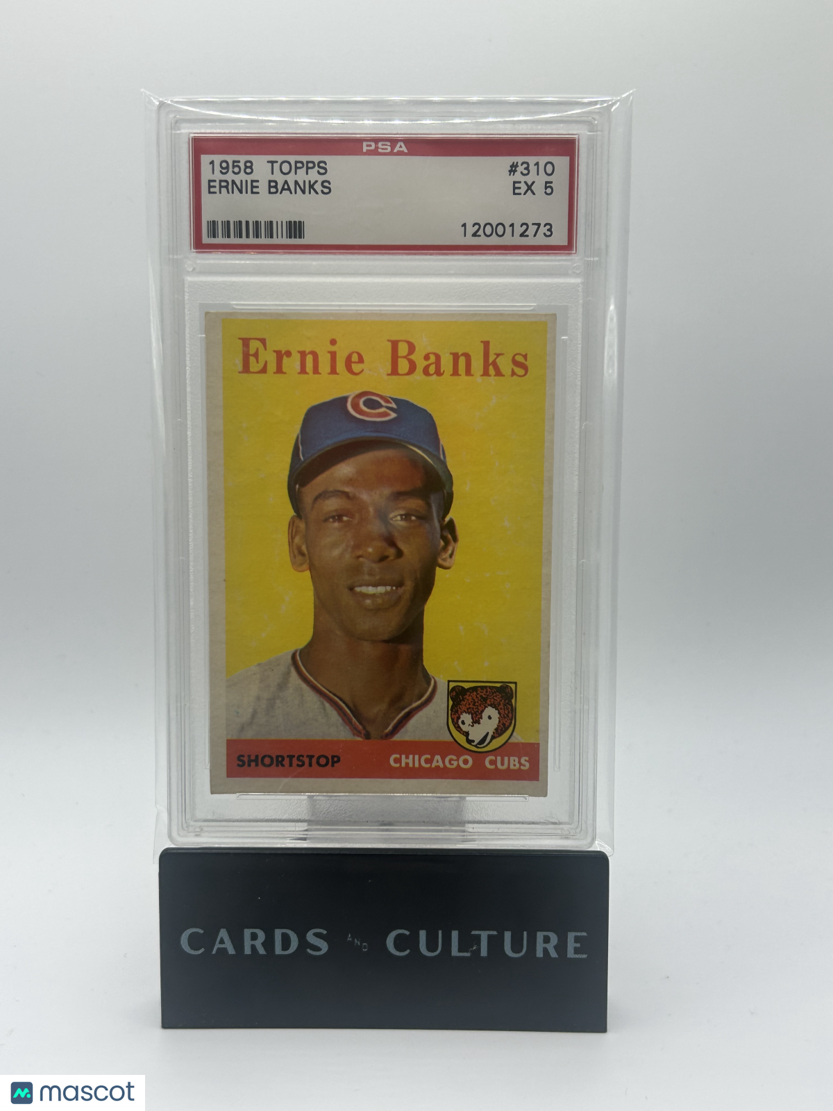 1958 Topps Ernie Banks PSA 5