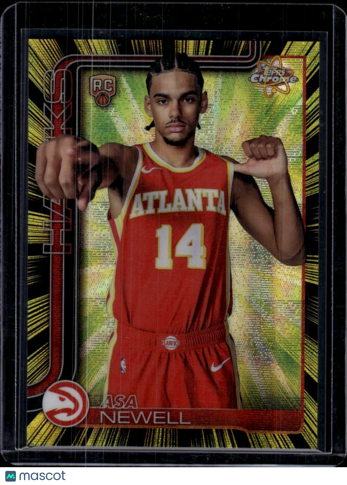 2025 Topps Chrome Asa Newell RC