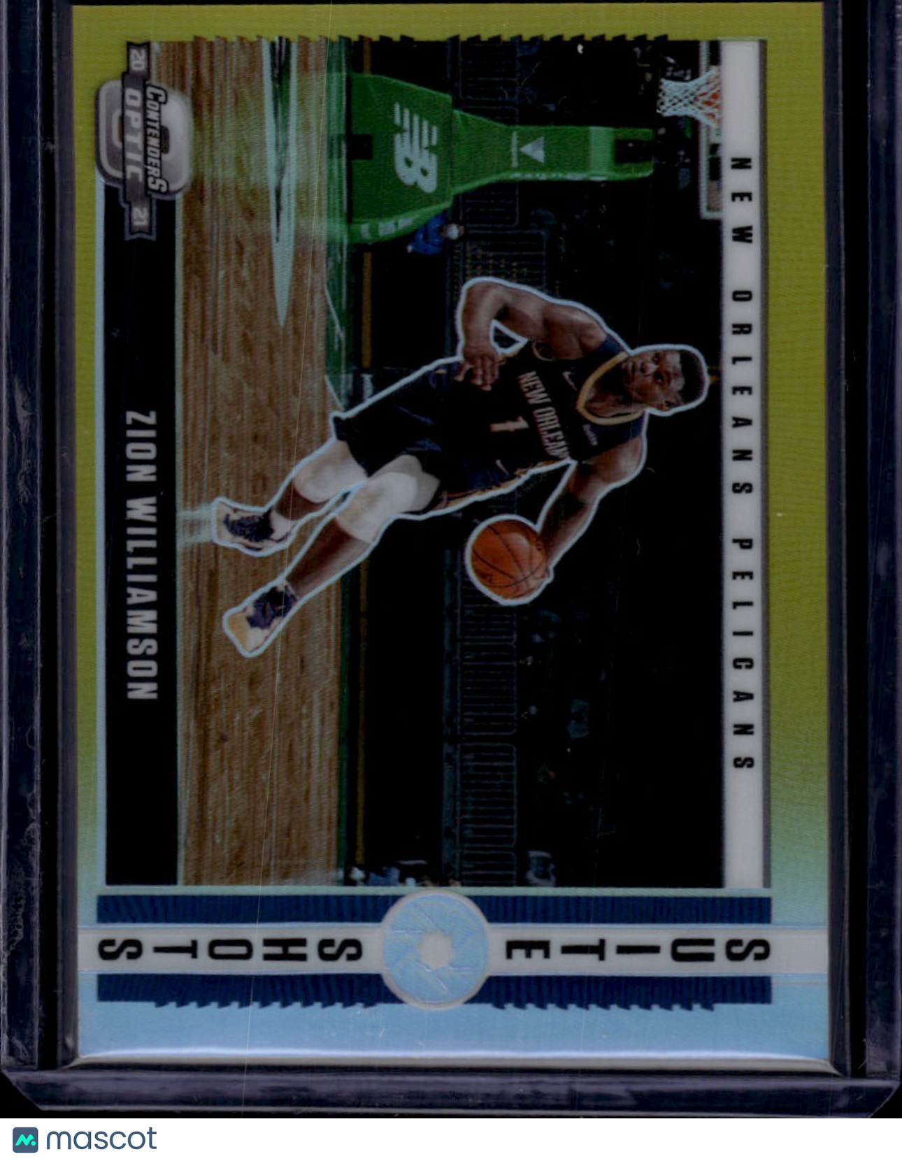 2021 Panini Contenders Optic Suite Shots Zion Williamson Gold /10