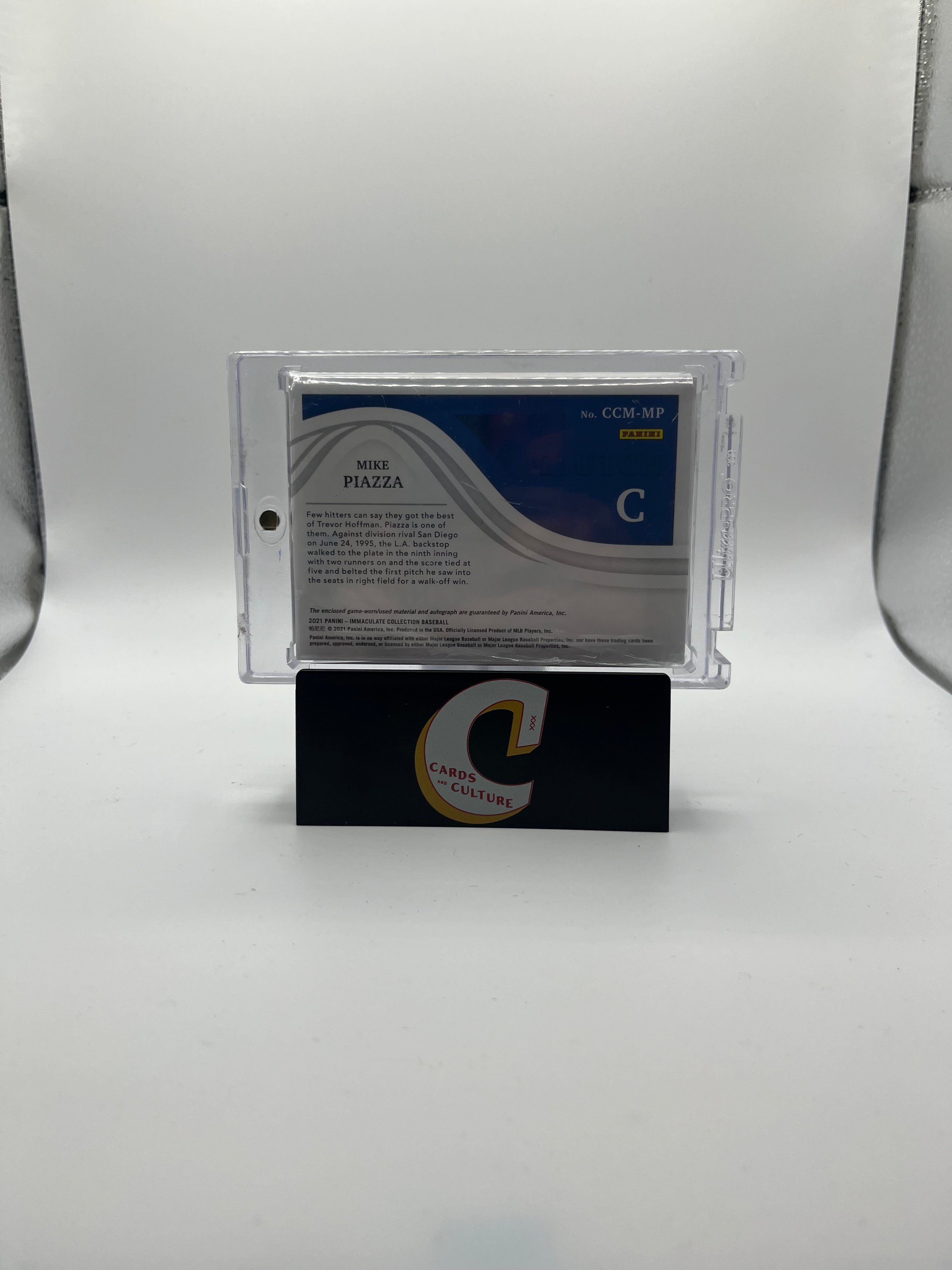 2022 Panini Immaculate Collection Clutch Mike Piazza 04/10 Patch Memorabilia