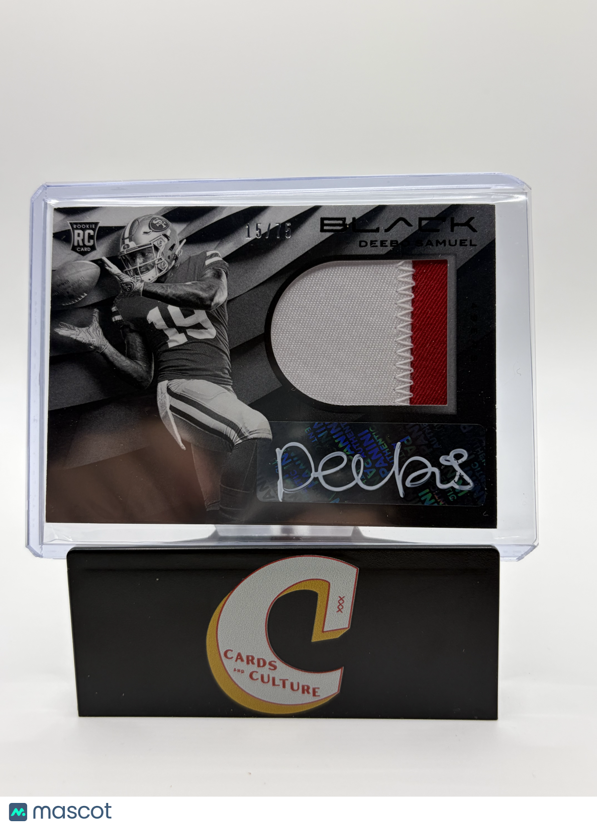 2019 Panini Black Deebo Samuel RPA /75